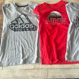 Boys athletic shirts